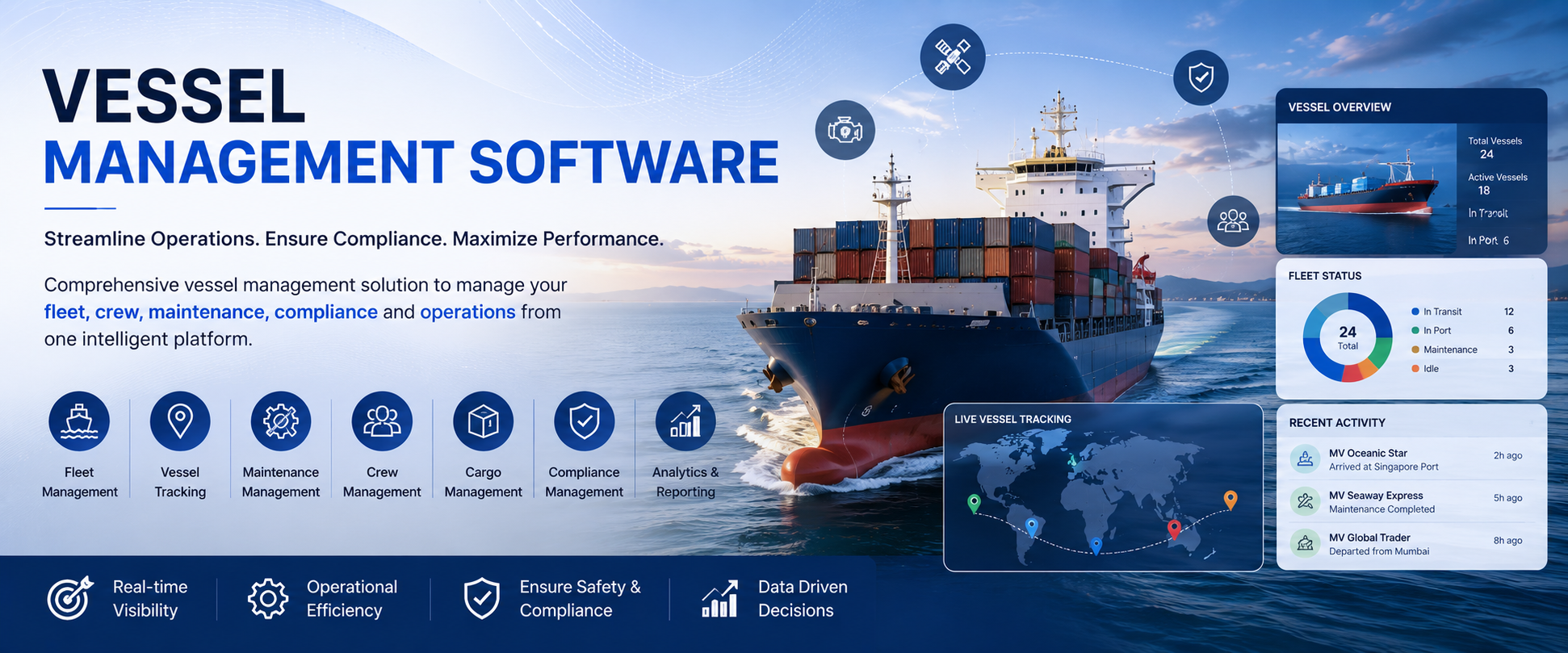 Best Vessel Management Software for Shipping & Maritime Companies in 2026